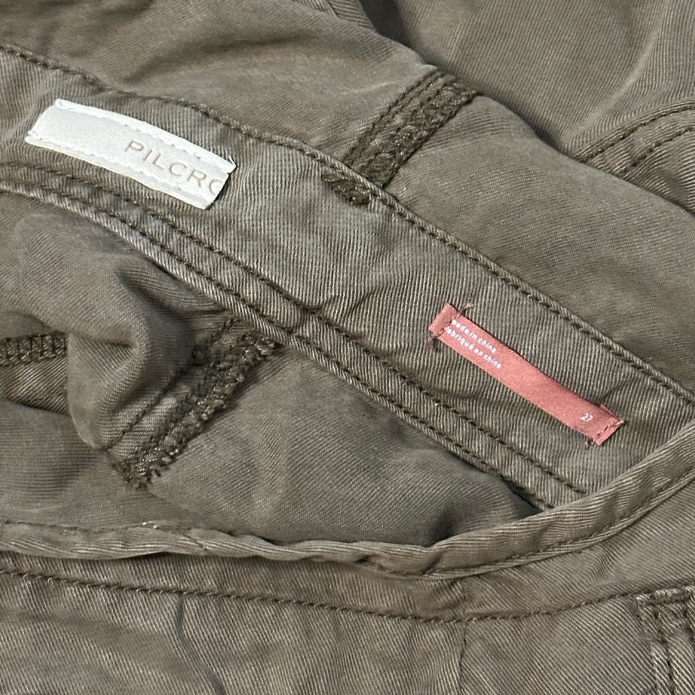 Pilcro Olive Brown Utility Jumpsuit - Picture 6 of 7